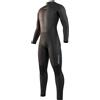 Mystic Watersports - Muta da uomo con cerniera posteriore da 3/2 mm, per surf, kitesurf e windsurf, colore: nero
