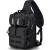 HAOMUK Borsa Tattica a Tracolla Stile Militare Modello edc Molle Assault PRO