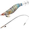 higyee Gamberetti artificiali | Esche da pesca realistiche gamberi simulati | Esche da pesca in acqua salata e acqua dolce per pesce gatto, snapper, testa di serpente, calamari, polpi, seppia