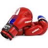 GREEN HILL GUANTI BOXE BAMBINO GREEN HILL PANTHER LEOPARD GUANTONI PUGILATO ANTISHOCK BOXING BIMBO JUNIOR (Nero, 8 oz, Panther)