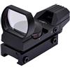 Hauska Tattico Multi DOT Regolabile Luminosità Punto Rosso & Verde Sight Scope Vista Scopo Illuminato 4 Reticles Reflex Sight Tattico Mirino Accessori Ottica Riflesso Lente