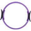 Generic Anello di resistenza per pilates, con doppia impugnatura, per perdere peso, tonificare cosce, addominali e gambe, con doppia presa, per bruciare i grassi, 38 cm, viola