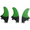 UP SURF UPSURF Tavola da Surf FCS Pinne Lana di Vetro Carbonio+Favo Thruster G5 Set Pinne da Tavola da Surf