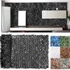 ZHJSHOU Bianco Telo Mimetico Militare,Camouflage Net, Rete Mimetica Reticolato da Camuffamento Rete per coperture Auto Tenda Ombra Campeggio Decorazione per Capanno Fotografia,3X3m/9.84x9.84ft