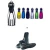 Mares Quattro+ - Pinne per attrezzi incl. Bungee Straps u Classic 35-47 (Lime, 7 (39/40))