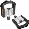 Wellgo 2DU Cuscinetto - F265 Pieghevole Pedale 9/40,6 cm in Nero