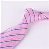 ARTQ Cravatta da Uomo8Cm Pinkpurplewhite Cravatte da Lavoro da Uomo per Riunioni di Lavoro, Matrimoni, Laurea, Feste di Compleanno, Regali di Compleanno, Regali per Uomini