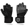 Harbinger Pro Wristwrap Gloves 3.0 - Presa migliorata, supporto per il polso superiore, Lycra elasticizzata traspirante, palmo in pelle resistente, da donna