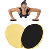 Generic Upgrade Sport Core Sliders per allenamento - Dischi scorrevoli a doppia faccia per allenamento completo del corpo su moquette o pavimenti in legno - Attrezzature per fitness e esercizi a casa per