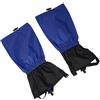 Dolvitrny Ghette impermeabili da trekking per neve, in nylon, regolabili, per camminate all'aperto, arrampicata e caccia, ghetta traspirante per uomini e donne (blu)