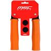 MSC Bikes grip05 Manopole in Schiuma, Arancione, 125 mm