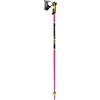 LEKI Bastoncini da Sci Unisex per Adulti, Rosa Fluo Giallo 100