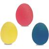 ele ELEOPTION Confezione 3 mano rafforzamento antistress Therapy balls - riutilizzabile friendly Hand finger/grip/rafforzare/terapia stress palle Egg [morbido & Medium & Firm], resistenza esercizio spremere uova