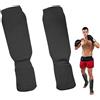 Generico Campagna Sports -Shinbone Protector - Rang Protection per MMA, protezioni per le gambe per Muay Thai/ Kickboxing/ MMA Training and Sparring | Attrezzatura MMA, pad Shin Protector Kickboxing MMA Muay T