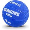 Vinex Palla Medica in Gomma - 9 kg - 28 cm - Rosso