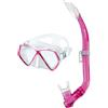 Mares Zephir Junior - Set da snorkeling e boccaglio per bambini, colore: rosa