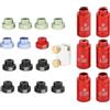 Generic Kit comparatore di headspace per Ricarica di Munizioni - Set di indicatore di Ricarica di precisione, Strumenti di delle Munizioni con 14 Inserti e 6 boccole | Dispositivo di ricaricamento