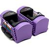PowerBlock Sport 24 manubri regolabili, venduti in coppia, manubri da 1,4 a 10,9 kg, struttura in acciaio resistente, attrezzature innovative per allenamento a casa, manubri per esercizi all-in-one,