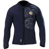 WYYHAA Muta da uomo e donna, con fodera in pile, 5 mm, in neoprene, per immersioni, snorkeling, canottaggio, surf, XL