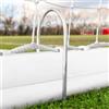 FORZA Sistema di Fissaggio per Porte di Calcio Steel [2 Dimensioni] - Picchetti a U di qualità per Porte di Calcio in PVC (Confezioni da 4, 25 cm Lunghi 8 mm)