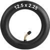 Generic Camera d'Aria 12.5 x 2.25, 12 1/2 x 2 1/4 in Gomma Butilica Heavy Duty, Valvola a Gomito, per Monopattino Elettrico, Bicicletta