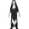 FIESTAS GUIRCA Costume da Suora Sinistra per Bambina M-(7/9 Anni)