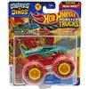 Hot Wheels Monster Trucks Sharks vs Dinos, collezione di veicoli pressofusi in scala 1:64, edizione 2025 (1/8 Team Dino Mega-Wrex)