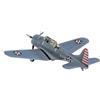 Hasegawa - Modellino Aereo SBD-3 Dauntless Scala 1:48 (Giappone Import)