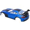 CHICIRIS Carrozzeria per Auto RC in Scala 1/10, Telaio per Carrozzeria per Auto Telecomandata Universale con Ala Posteriore per da Corsa con Passo di 26 Cm (BLUE)