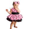 Generico Vestito Halloween Bambina Due Pezzi Tutu Vestito + Copricapo Vestiti Carnevali Bambina Abito da Principessa Costume di Travestimento Bambine Halloween Costume Neonata 3 Mesi - 12 Anni (6-12 Months)