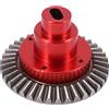 Jrifedptry RC Connect Box con Main Gear 38T 18009 Aggiornato per Everest 1/10 4WD Climbing Rock Crawler 94180 Parti di Aggiornamento