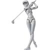 TAMASHII NATIONS Bandai Birdie Wing Statuetta S.H. Figuarts Body-Chan Sports Edition DX Set (Birdie Wing Ver.) 14 cm