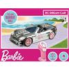 Mondo Motors - BARBIE DREAM CAR SILVER - 2.4 GHz - modello radiocomandato in scala 1:14 - fari che si illuminano - 63813