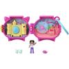 Polly Pocket Set di gioco compatto per animali domestici Ajolote da collezione per bambine dai 4 anni in poi