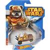 Hot Wheels Star Wars, Veicolo Wicket - Ewock - Star Wars Veicolo in Scala 1:64