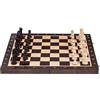 SQUARE GAME SQUARE - Scacchi da Torneo Professionale n. 6 WENGE - Scacchiera in Legno - Pezzi degli Scacchi - Staunton 6
