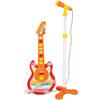 Bontempi | BabyGroove con Microfono - Chitarra Rock Elettronica per Vibrazioni Potenti e Ritmi Innovativi, 200x200x890