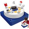 Generico Giocattoli a razzo per bambini, Giochi da tavolo a razzo - Gioco creativo di salto del razzo Gioco di pesca Giocattoli - Giocattoli educativi innovativi Gioco da tavolo per famiglie Giocattolo per bam
