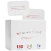 We're Not Really Strangers Kids Edition, Gioco di carte, 150 carte di conversazione e attività per bambini, adulti e adolescenti, dai 5 anni in su, 2-6 giocatori (versione inglese)
