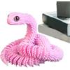 Kustimantu Fidget Giocattolo Snake Articolato Giocattolo Animale Stampato 3D - Serpente Realistico per Scherzi e Spaventi - Decorazione per Scrivania, Scaffale, Tavolo, Auto, Camera da Letto o