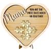 MYZQIFF Regalo personalizzato del segno di puzzle della mamma del giorno della mamma per il regalo di compleanno della mama, personalizzato del segno di puzzle della