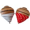 Generico Trottola in Legno Gioco Classico senza Tempo Strummolo 1 pezzo