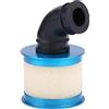 VGEBY Filtro Aria RC, Resistente Lega di Alluminio in Scala 1:10 Telecomando Filtro Aria per Auto Accessori per Pezzi di Ricambio RC per HSP 94122/188 1/10 Veicolo Modello RC(Blue)
