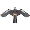 Generic Aquilone volante falco - Uccelli riflettenti con piume che spaventano l'aquilone volante falco | Dispositivo spaventapasseri per piccioni riflettente Hawk Flash per spaventapasseri da giardino domesti