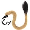 LICHENGTAI Set di Costumi Animali, Set di Fascia per Orecchie e Coda di Leone in Pelliccia Sintetica, Set Coda e Orecchie per Bambini Cosplay Festa Compleanno Carnevale