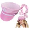 Generico Cappello da Capitano da Donna,Cappello da Capitano di Nave, Cappelli da Marinaio da Donna, Costume da festa, cappello da capitano di barca per moglie, fidanzata, madre, feste a tema nautico