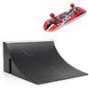 Fowybe Kit rampa mini skateboard per dita - Set di mini skateboard da 1 pezzo | Parti di rampa per Finger Skateboard Park Kit Part Puntelli da allenamento con Finger Skateboard Pattini e scooter