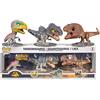 POP Jurassic World: Dominion - Therizinosaurus, Giganotosaurus & T-Rex Vinyl Figure 3-Pack