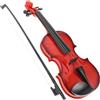 Toddmomy Violino Giocattolo Realistico Batteria per Strumento Musicale Simulato Portatile per Apprendimento Ritmi per Musicisti
