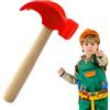 Generico Martello a Rullo Portatile - Comodo da Indossare Martello a rulli Portatili | Pound Toy | Woodhammer plasticc Play Hammer Bilks School Game Accessori per Adolescenti, Ragazze e Ragazzi